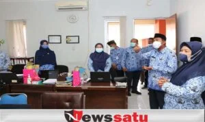 Hari Pertama Masuk Kerja, Bupati Sumenep Sidak OPD