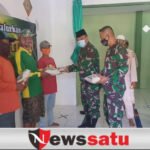 Jelang Idul Fitri 1442 H, Kodim 0826 Salurkan Zakat Fitrah di Pamekasan