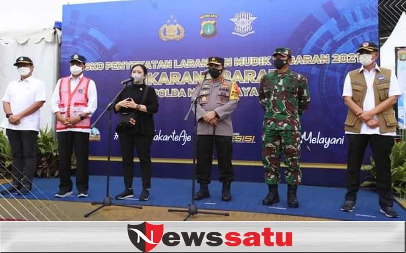 Kapolri, Penyekatan Turunkan Arus Mudik 70 Persen Tahun 2021