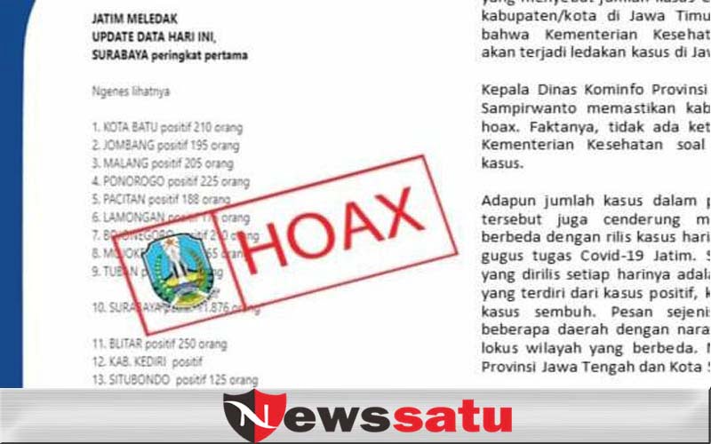 Ketua FKPRM, Ada Data Pasien Covid Buat Gaduh Dan Warga Jatim Diharap Bijak