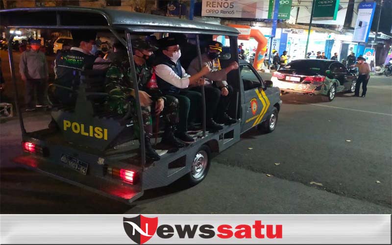Patroli Malam Takbir, Dandim Pamekasan Ajak Rayakan Hari Raya Idul Fitri Virtual