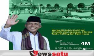 Pemkab OKI Izinkan Warga Shalat Ied di Masjid dan Lapangan