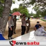 Pengunjung Pantai Talang Siring Diawasi Polres Pamekasan