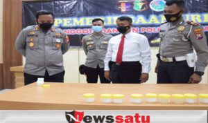 Personil Polres Pamekasan Di Tes Urine