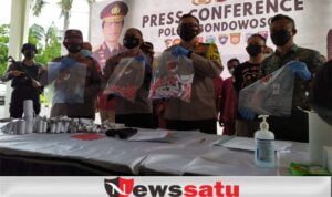 Polres Bondowoso Ringkus 5 Pelaku Jaringan Bubuk Mercon