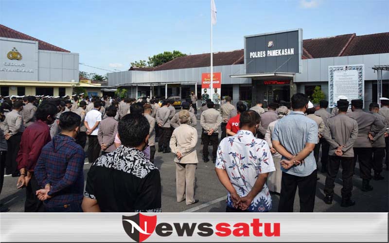 Polres Pamekasan Siagakan Personil di Hari Buruh Internasional