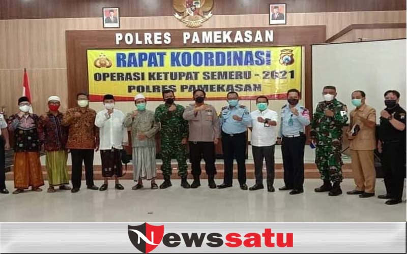 Polres Pamekasan Siap Gelar Operasi Ketupat Semeru 2021