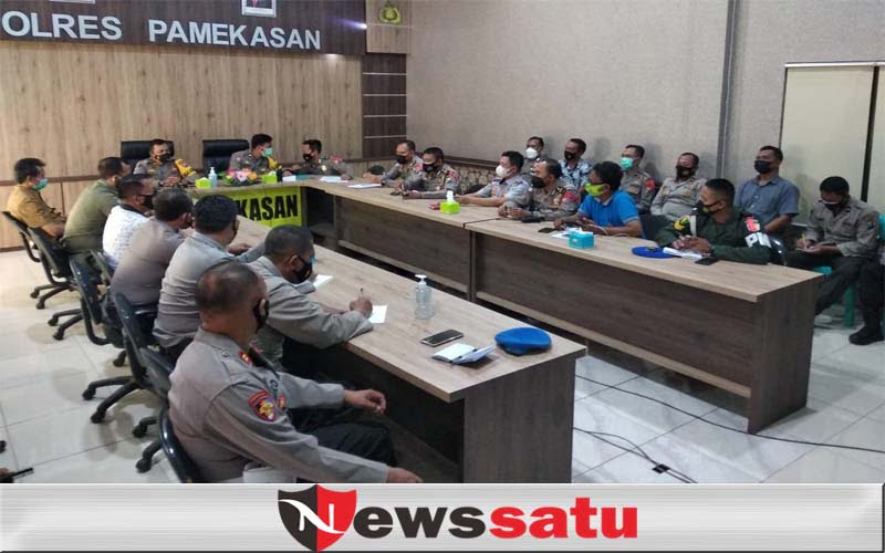 Polres Sinergikan Unsur Pengamanan Malam Takbiran dan Sholat Idul Fitri di Pamekasan