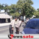 Pos Penyekatan Larangan Mudik di Ambat Pamekasan Diaktifkan