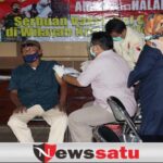 Purnawirawan TNI AD Divaksin Covid-19 di Makodim 0826 Pamekasan