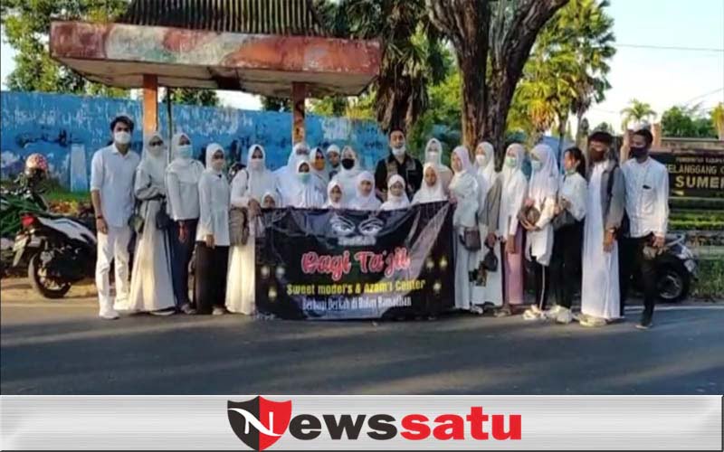 Sweet Model Dan Asam Center Bagi-bagi Ratusan Takjil