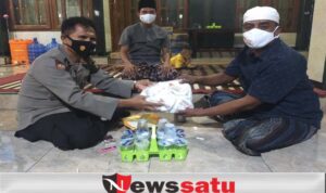 Tak Lelah Budayakan Bermasker, Polri Gandeng Pemdes Sotabar Pamekasan