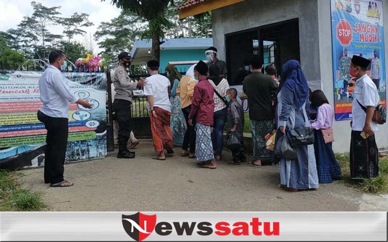 Tempat Wisata Ramai, Satgas Pelototi Prokes Pengunjung di Pamekasan