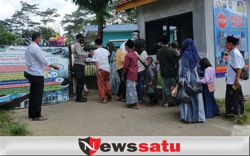 Tempat Wisata Ramai, Satgas Pelototi Prokes Pengunjung di Pamekasan