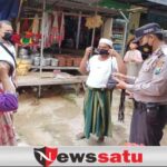 Upaya Disiplinkan Prokes, Polsek Sinergi Dengan Tomas Di Proppo Pamekasan