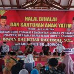 Wabup Bondowoso Bersama P3K Bondowoso Santuni Anak Yatim