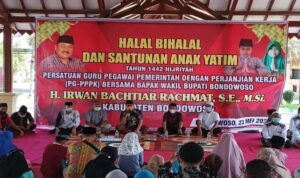 Wabup Bondowoso Bersama P3K Bondowoso Santuni Anak Yatim