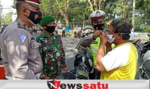 Yustisi di Pamekasan, Langgar Prokes, Justru Diberi Masker Gratis