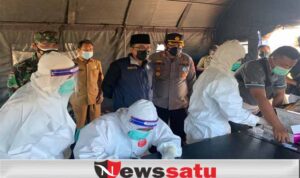 Angka Positif Covid-19 Melonjak, Forkopimda Pantau Penyekatan dan Rapid Antigen di Pamekasan