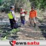 Antisipasi Kebakaran Lahan, Polsek Blusukan ke Ladang Warga Pamekasan