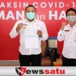 Bupati Sampang Disuntik Vaksin Dosis Kedua, Pemkab Imbau Warga Siap Divaksin
