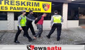 Curi Motor Di Pasar Pamekasan, Pemuda Ini Babak Belur Dihajar Warga