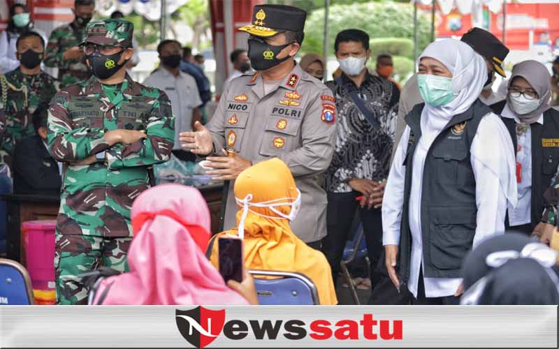 Gubernur Khofifah Berharap Peran Tomas dan Toga Sampang Sukseskan Vaksinasi Covid-19