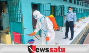 Tak Ingin Kecolongan Covid-19, Lapas Kelas IIA Pamekasan Kembali Lakukan Desinfeksi