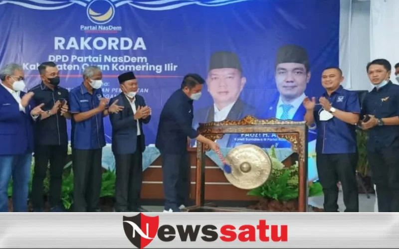 Gubernur Sumsel dan Bupati OKI Hadiri Rakorda NasDem