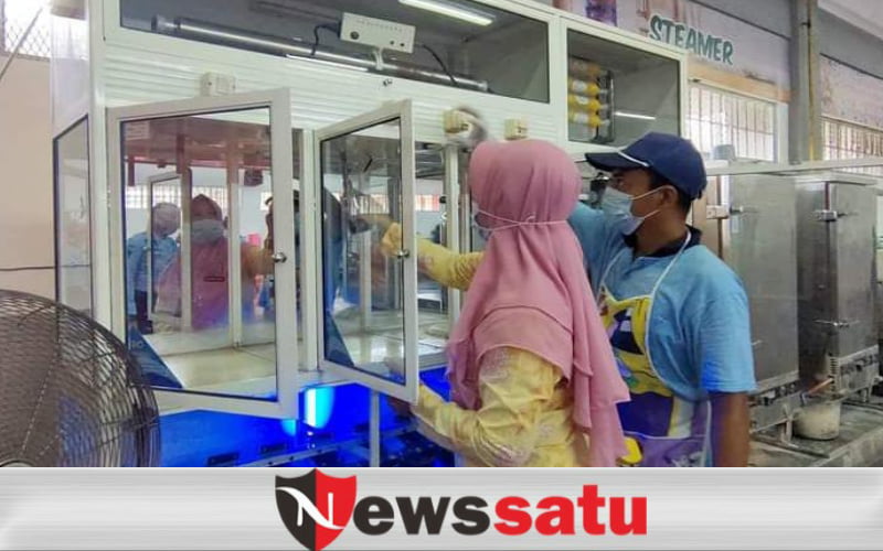 Dinas Kesehatan Pamekasan dan Puskesmas Teja Uji Laik Hygiene Sanitasi di Dapur Lapas Sustik Pamekasan