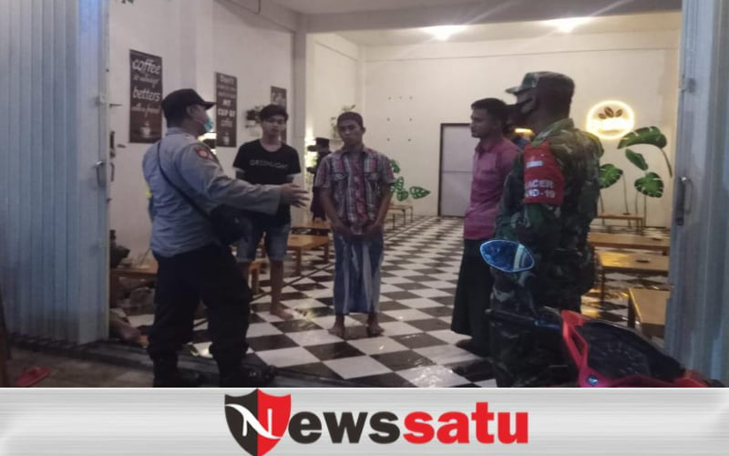 Tempat Kongkow Disasar Satgas Covid-19 Edukasi Kebiasaan Baru
