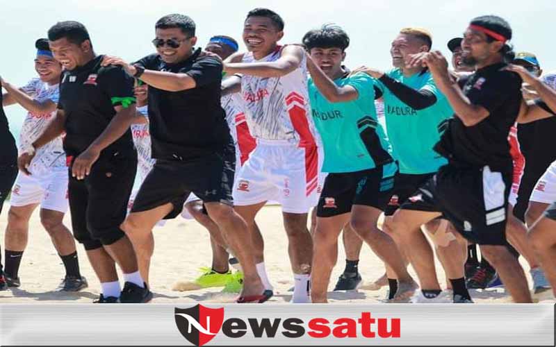 Ikuti Sesi Outbound, Tim Madura United Pupuk Kekompakan dan Kesolidan Tim