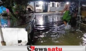 Ini Titik Genangan Air Paska Guyuran Hujan Deras di Kabupaten Pamekasan