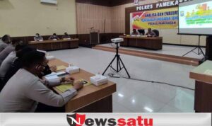Kapolres Monitoring Serapan Anggaran Semester I Tiap Satuan Polres Pamekasan