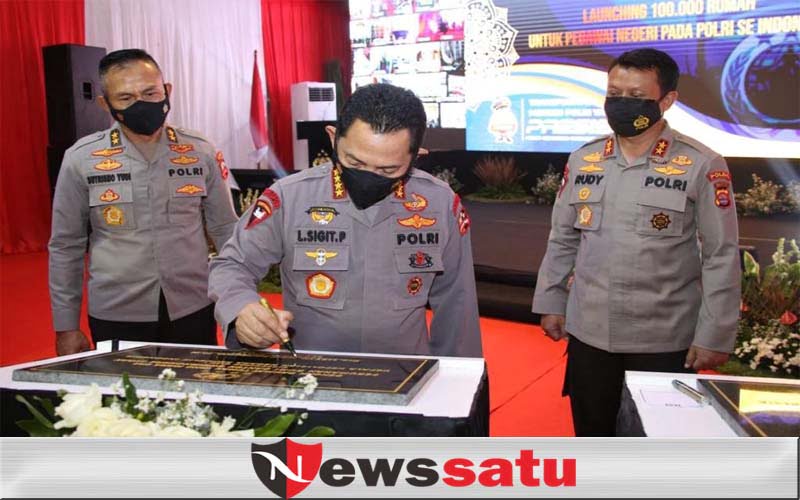 Kapolri Resmikan Gedung Presisi Polres Kota Tangerang dan 100 Ribu Rumah untuk Personil
