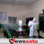 Makodim 0828 Sampang Didesinfeksi Secara Rutin
