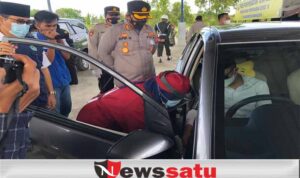 Pertama di Madura, Polres Pamekasan Luncurkan Program Inovasi Drive Thru Vaksinasi Covid-19