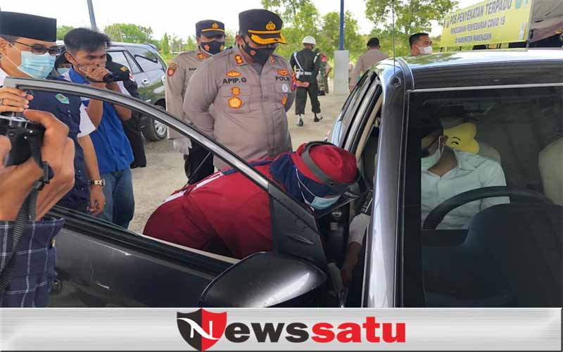 Pertama di Madura, Polres Pamekasan Luncurkan Program Inovasi Drive Thru Vaksinasi Covid-19