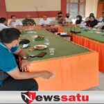 Polres Pamekasan Awasi Sosialisasi Tahapan Pilkades Serentak Di Kecamatan Larangan