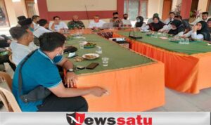 Polres Pamekasan Awasi Sosialisasi Tahapan Pilkades Serentak Di Kecamatan Larangan