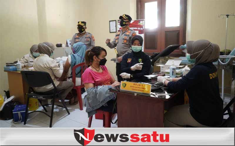 Polres Probolinggo Kota Gelar Program 1 Juta Vaksin