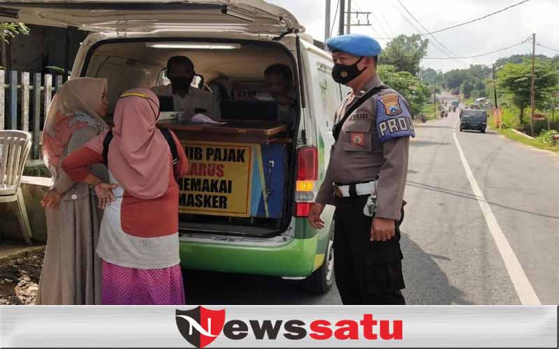 Samsat Keliling Mudahkan Warga Pelosok Penuhi Kewajiban Dimasa Pandemi