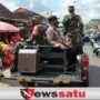 Tim Koramil Dan Polsek Palengaan Woro-woro Keliling Kampung Menghimbau Warga Bermasker