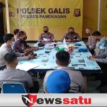 Wakapolres Pamekasan Awasi Disiplin dan Kinerja Polsek Jelang Pilkades Serentak 2021