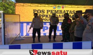 4 Pos Check Point PPKM Mikro Darurat Disiapkan di Pamekasan
