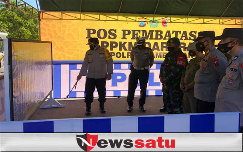4 Pos Check Point PPKM Mikro Darurat Disiapkan di Pamekasan