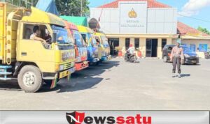 52 Ton Bantuan Beras dari Presiden Jokowi Siap dibagikan Polres Pamekasan