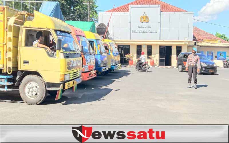 52 Ton Bantuan Beras dari Presiden Jokowi Siap dibagikan Polres Pamekasan
