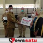 Bupati Bondowoso Salurkan Bantuan Beras PPKM Kepada 90078 KPM