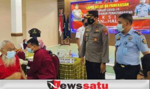 Dinkes Kembali Vaksinasi Ratusan WBP di Lapas Kelas II A Pamekasan